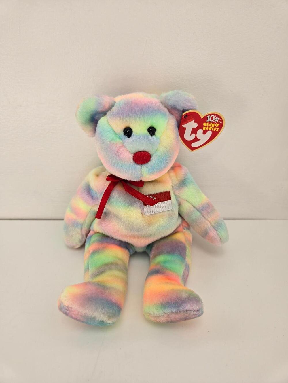 Ty Beanie Baby “Singabear” the Singapore Exclusive Bear (8.5 inch)